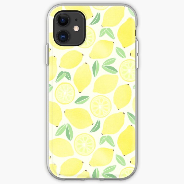 Sommer Zitronen iPhone Flexible Hülle