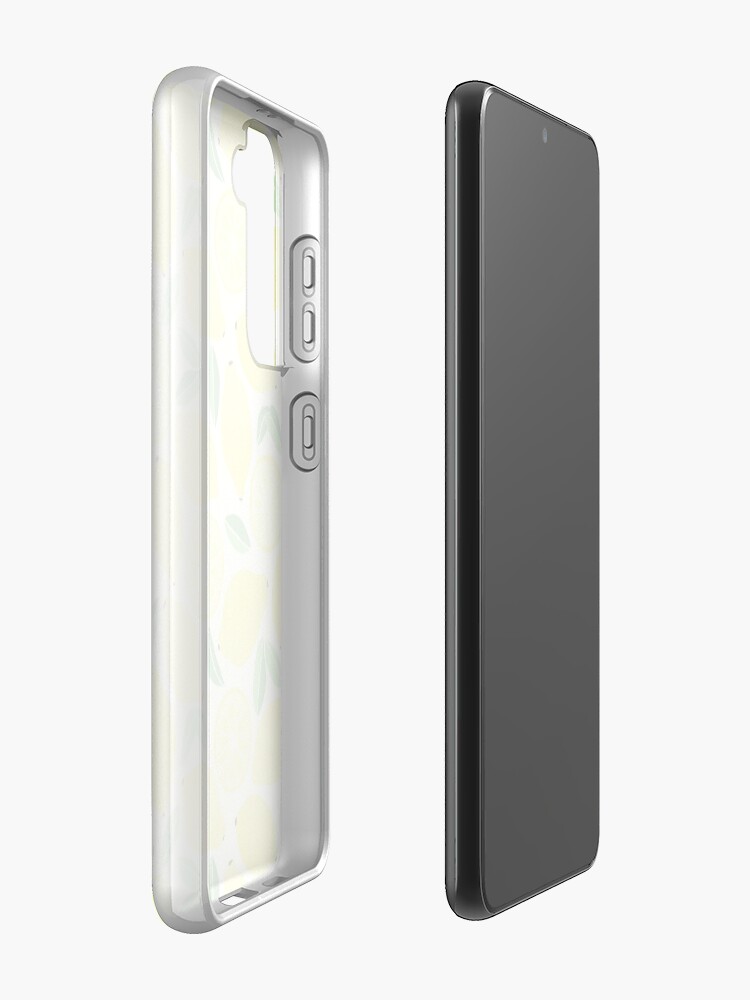 Alternate view of Summer Lemons Samsung Galaxy Phone Case