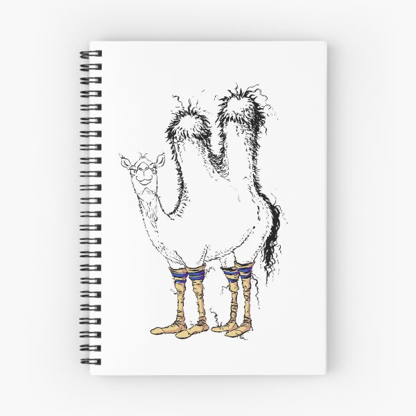 Item preview, Cute Camel with Silly Old Man Socks designed and sold by Billi French Illustrations.