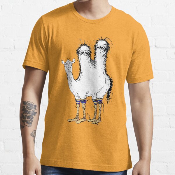 Cute Camel with Silly Old Man Socks Essential T-Shirt