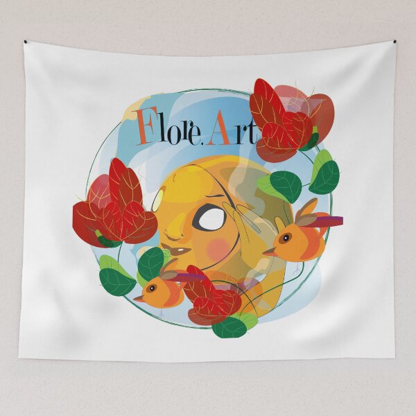 Item preview, ROMANTICA  E COLORATISSIMA ILLUSTRAZIONE FLOREALE designed and sold by Luciano Montemarano.