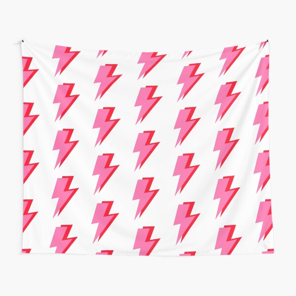 Item preview, Pink and Red Lightning  designed and sold by OneThreeSix.