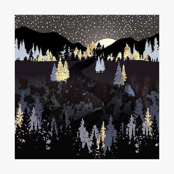 Item preview, Evening Sky designed and sold by spacefrogdesign.