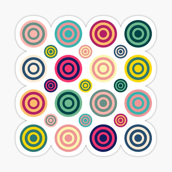 Blob and Weave Sticker