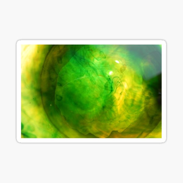Wasserfarben experiment Sticker