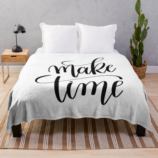 Item preview, Make Time Inspirational Quotes designed and sold by ProjectX23.