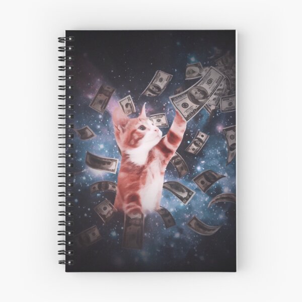 Item preview, Galaxy Money Cat designed and sold by BigTexFunkadelic.