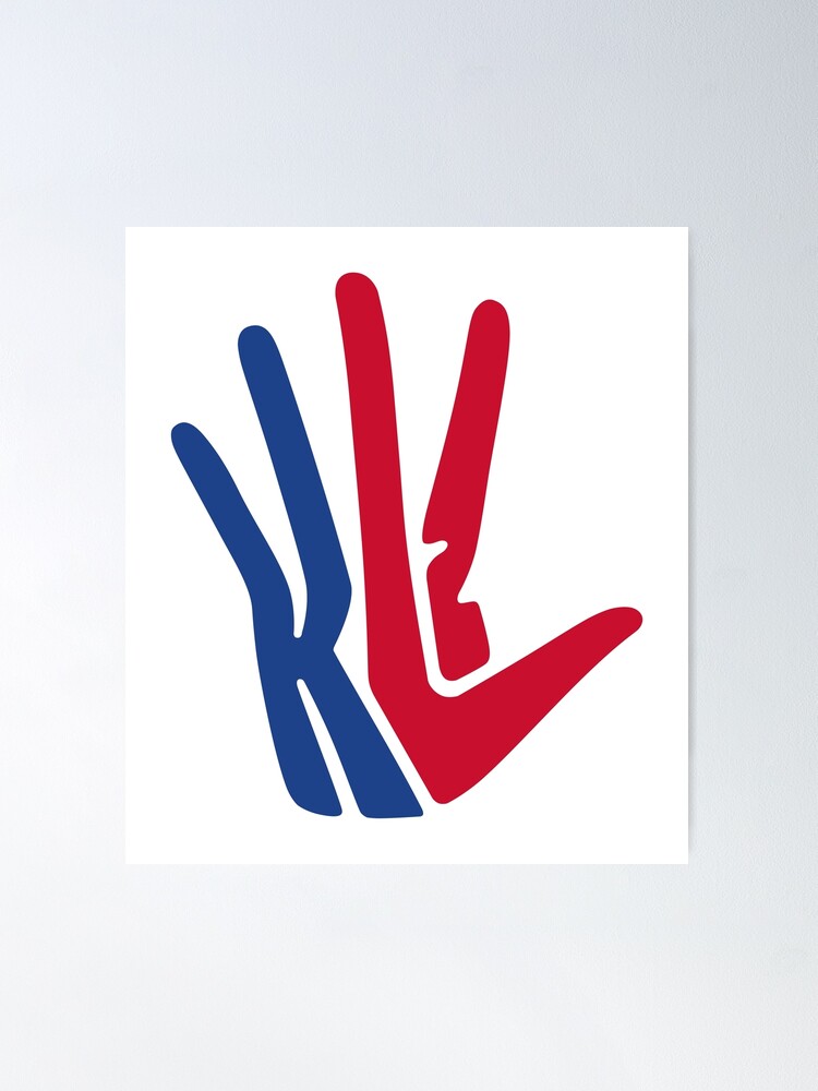 Kawhi Leonard Logo Poster for Sale by elizaldesigns Redbubble