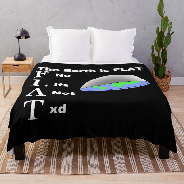 Item preview, The Earth Is Flat designed and sold by twistypaddie.