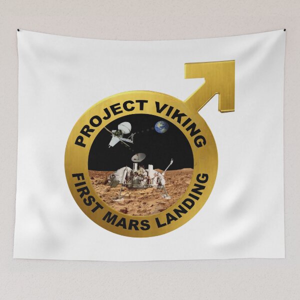 Item preview,  Viking Landing Team Logo designed and sold by Nikki SpaceStuffPlus.