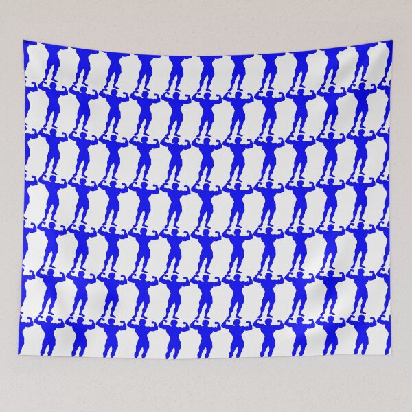 Item preview,  Blue Weightlifter designed and sold by MUZA9.
