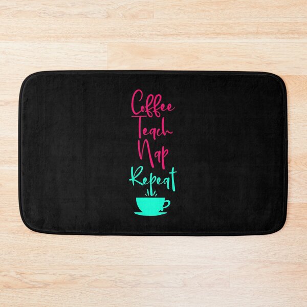 Item preview, Coffee Teach Nap Repeat Mathematics Time Fun Mathematicians designed and sold by at85productions.