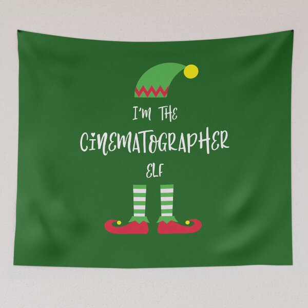 Item preview, Film Crew, I'm The Cinematographer Elf Funny Film Christmas designed and sold by sparkpress.
