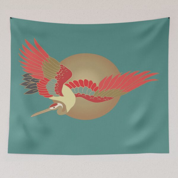 Item preview, TSURU (GRULLA) designed and sold by silviaromo.