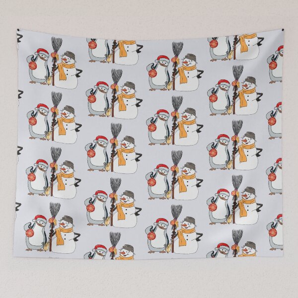 Item preview, Penguin Christmas designed and sold by Blumchen.
