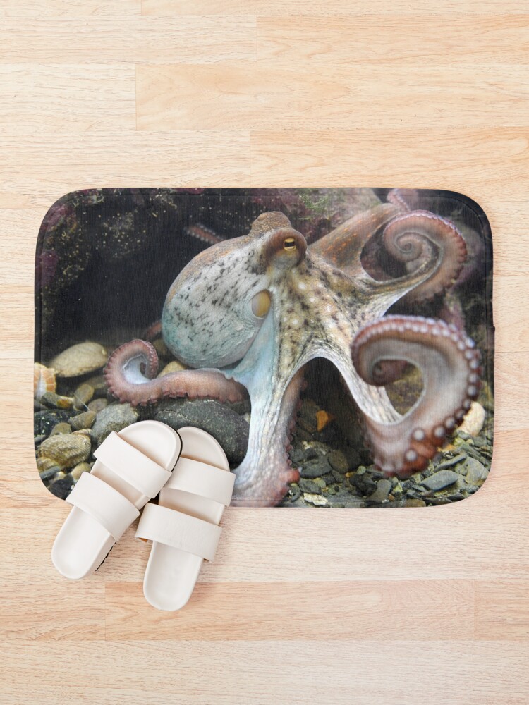 "octopus 003" Bath Mat by jimyrod Redbubble