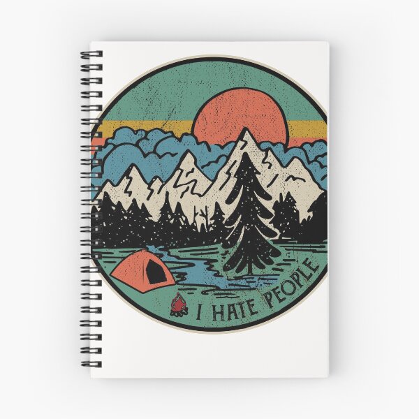Item preview, Camping funny quote i hate people designed and sold by bentakana.