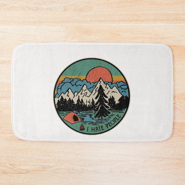Item preview, Camping funny quote i hate people designed and sold by bentakana.