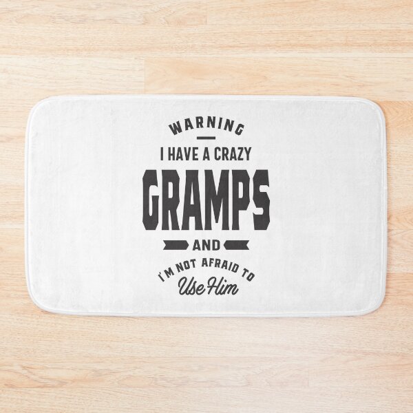 Item preview, Warning I Have a Crazy Gramps designed and sold by RafaelLopezz.
