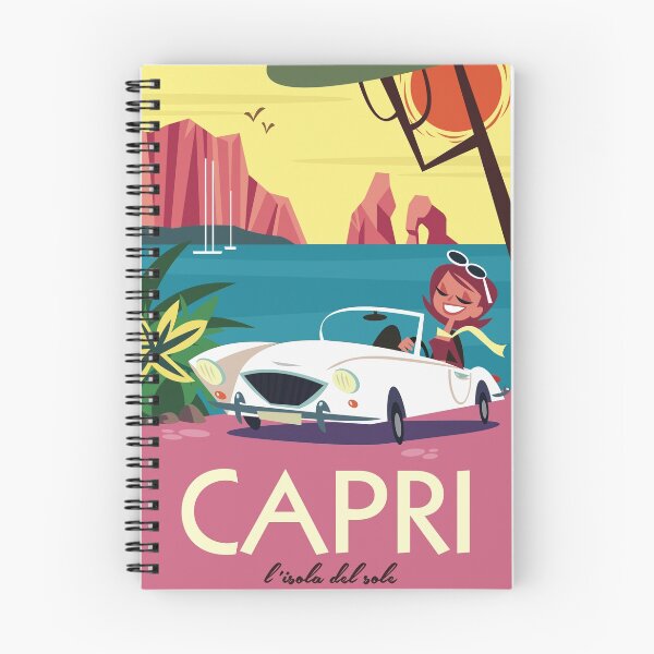 Item preview, Capri poster designed and sold by GAGodel.