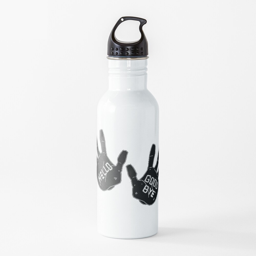 Hello Goodbye Klaus Number Four 4 The Umbrella Academy Netflix Water Bottle