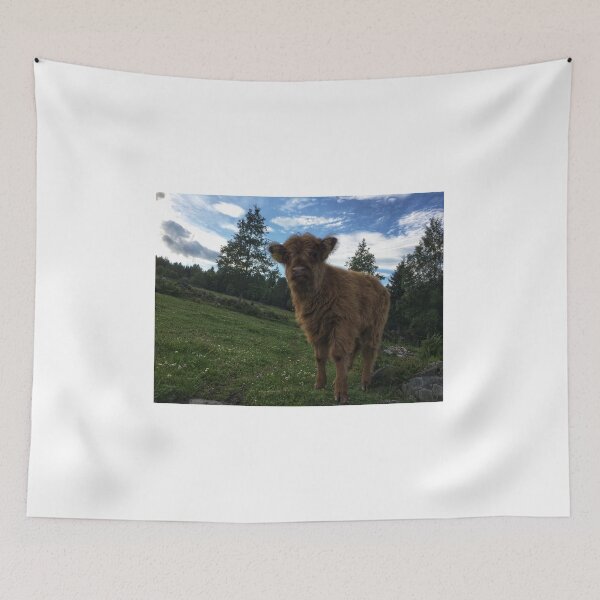 Item preview, Scottish Highland Cattle Calf 1799 designed and sold by SaarelaHighland.