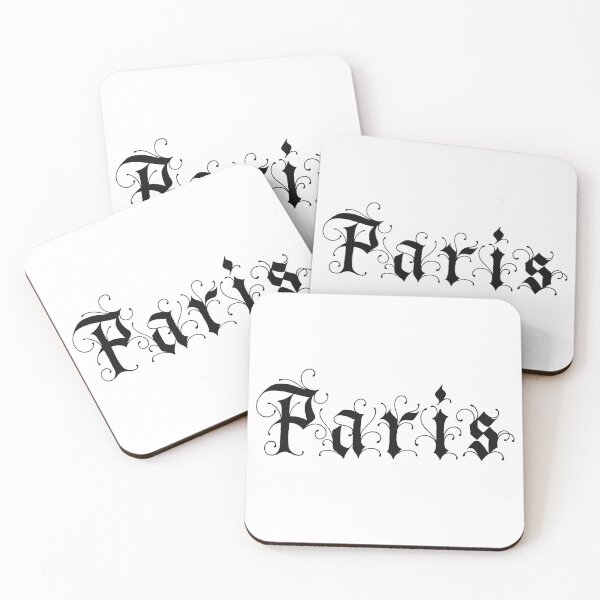 Item preview, Paris designed and sold by Zagach Letters.
