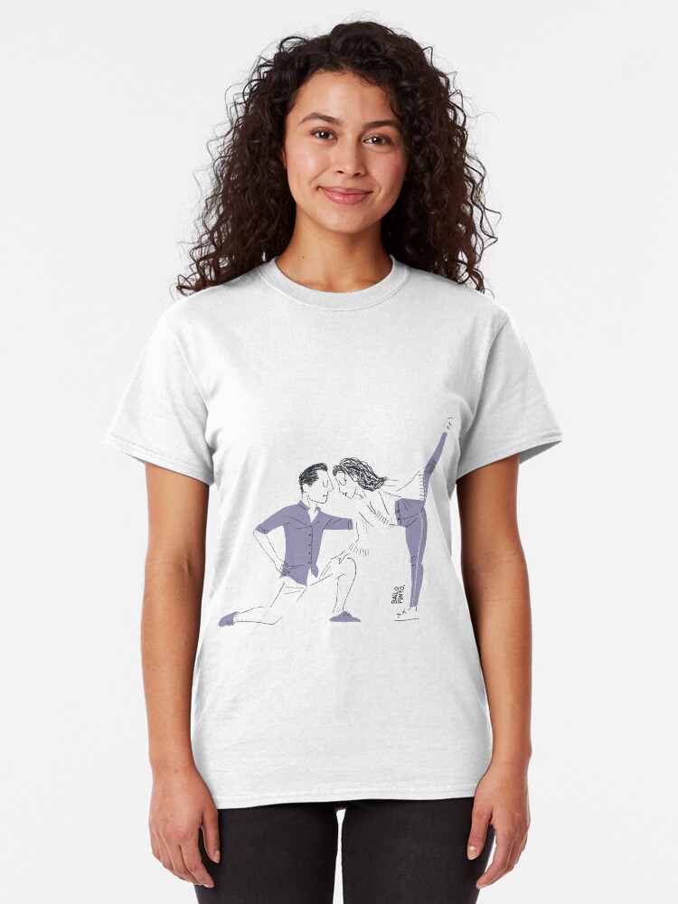 Vista alternativa de Camiseta clásica Bailarines posando