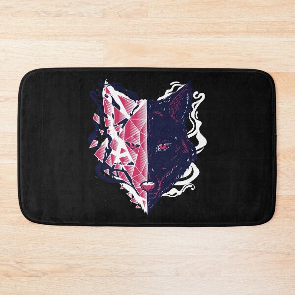 Item preview, Wolf, abstract wolf head designed and sold by DerSenat.