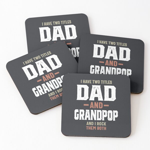 Item preview, I Have Two Titles Dad & Grandpop Funny Tee Fathers Day Gift designed and sold by cidolopez.