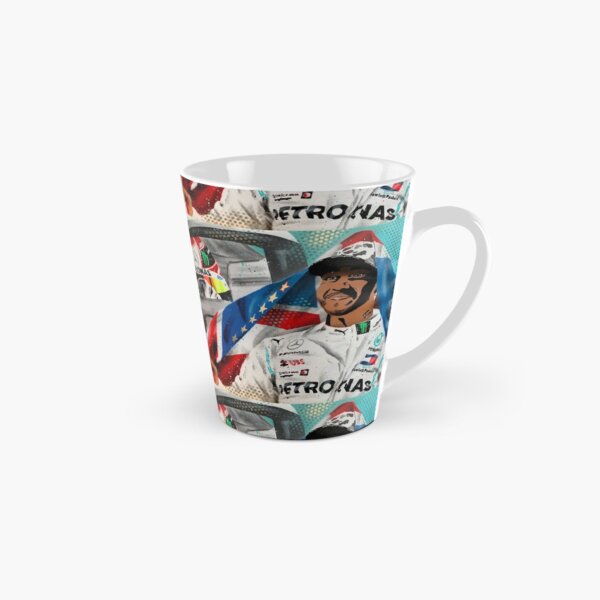 Lewis Hamilton - 6 x Champion painting by DRAutoArt Tall Mug