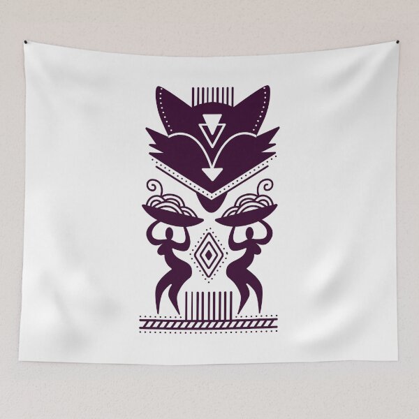 Item preview, Tribal sign, symbols, cat designed and sold by DerSenat.