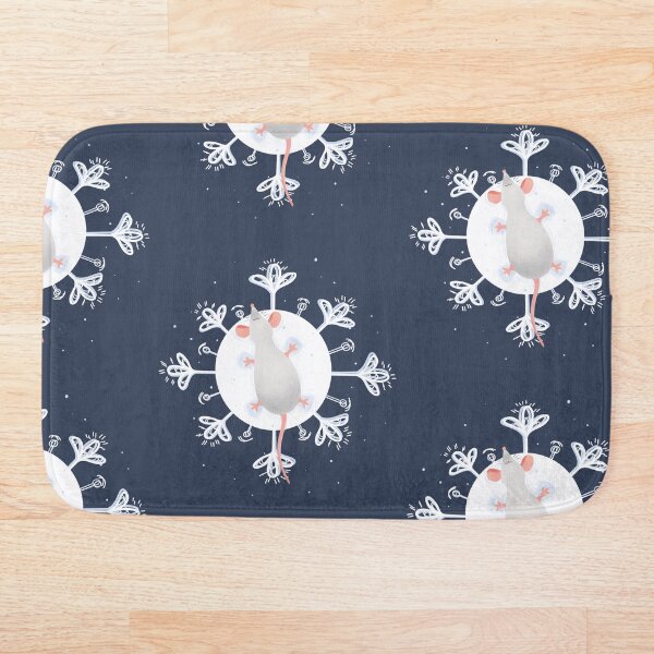 Item preview, rat and the snow flakes  designed and sold by SibMa.