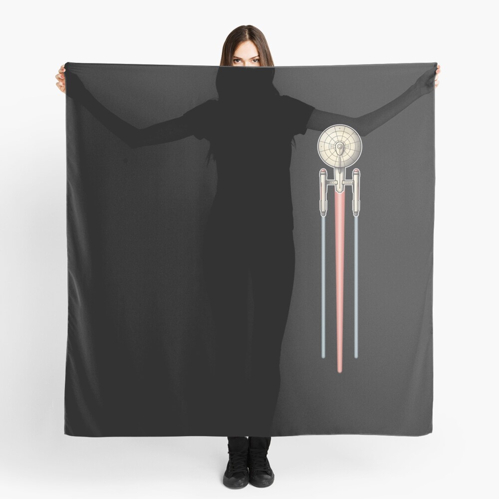 USS Enterprise Star Trek 2 Scarf