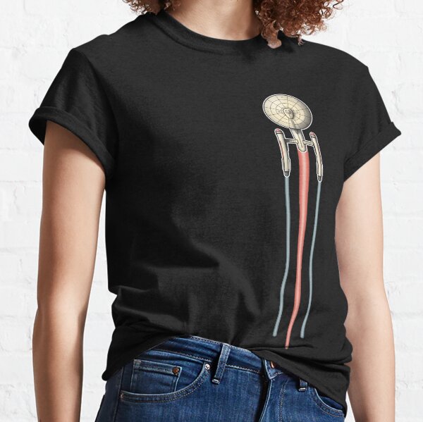USS Enterprise Star Trek 2 Classic T-Shirt