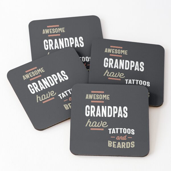 Item preview, Awesome Grandpas Have Tattoos and Beards Gift Men's  designed and sold by cidolopez.