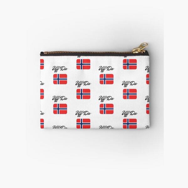 Item preview, UFF DA - Norwegian Saying and Norway Flag designed and sold by angcreations.