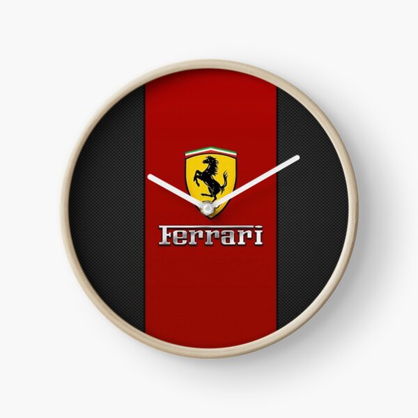 cheval de course Horloge