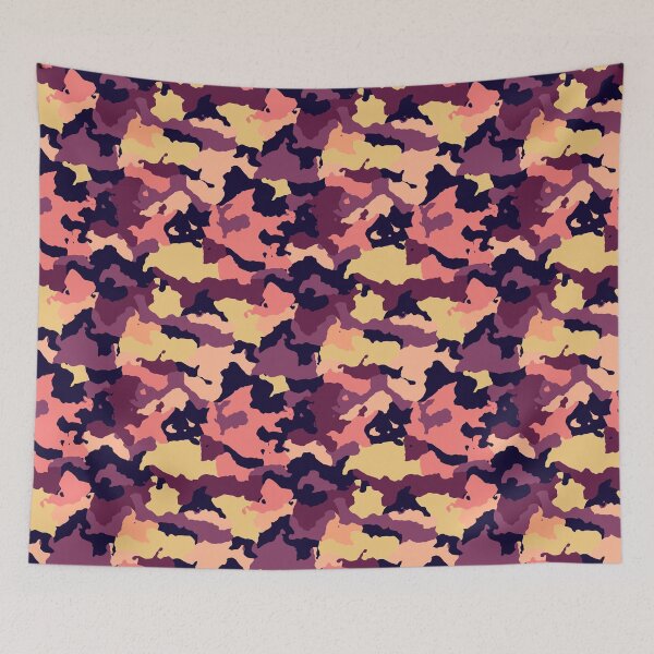 Item preview, Trending Rose Colors Camouflage Print designed and sold by BigAl3D.