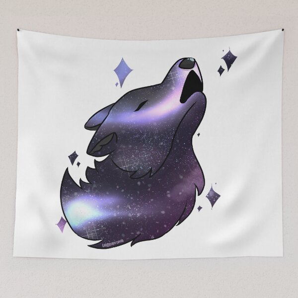 Item preview, Galaxy wolf designed and sold by UnicornDaya.