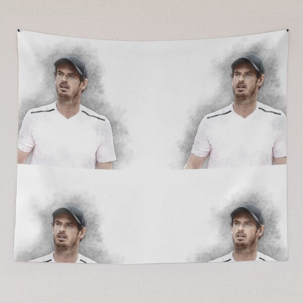 Item preview, Andy Murray tennis player prints designed and sold by jordanrusev.