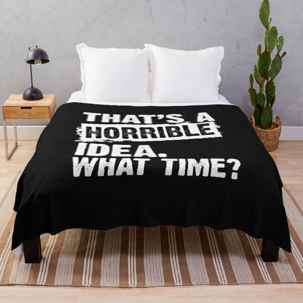 Item preview, that a horrible idea, what time ?‬‏ designed and sold by Funny Tee.