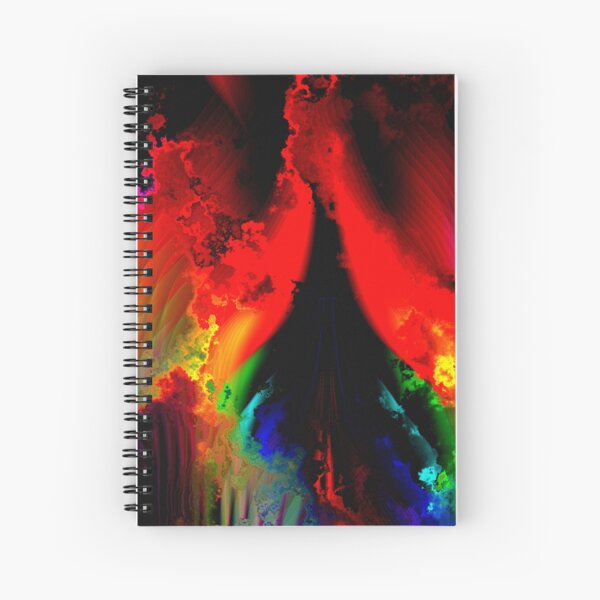 The Rainbow Way Spiral Notebook