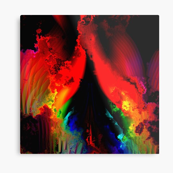 The Rainbow Way Metal Print