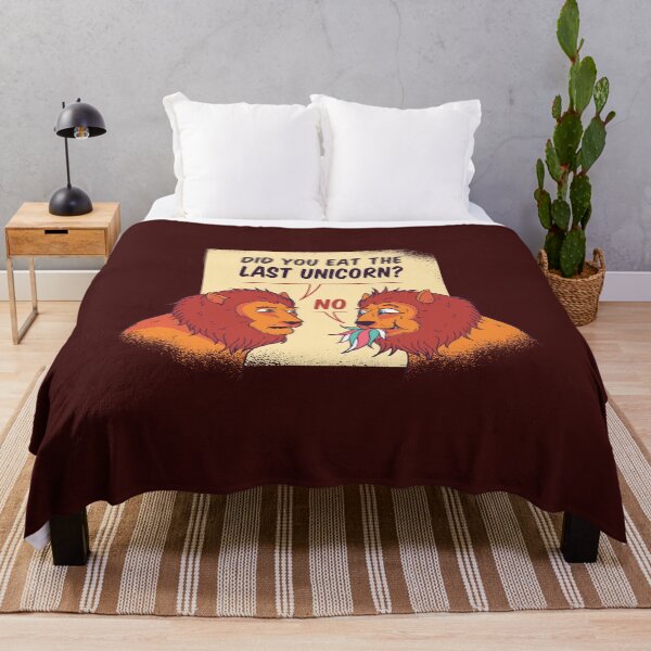 Item preview, Lion eats last unicorn, joke designed and sold by DerSenat.