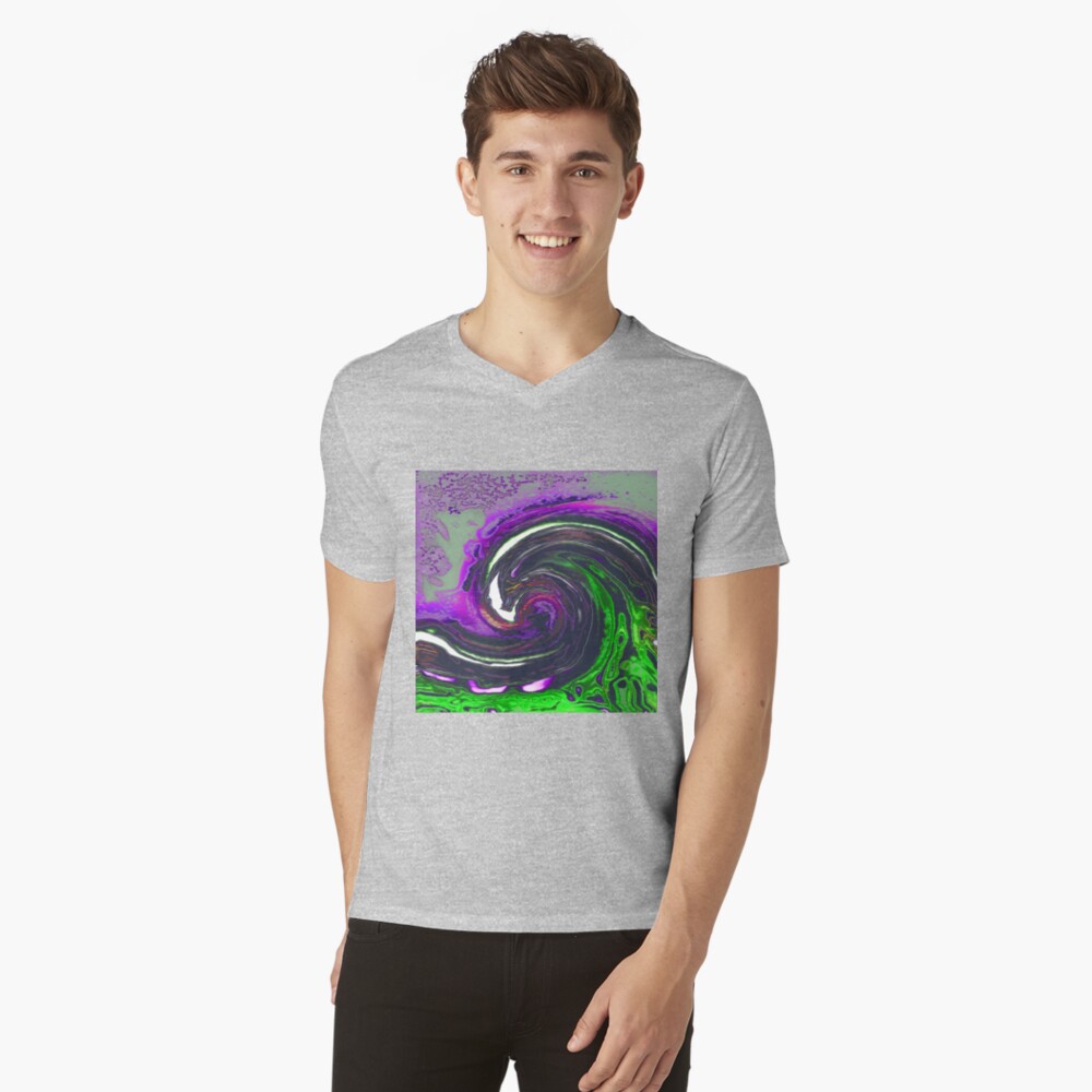 Wave 9 V-Neck T-Shirt