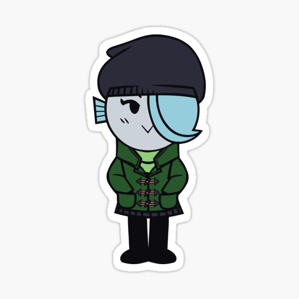 Chibi Angel (Winter) Sticker