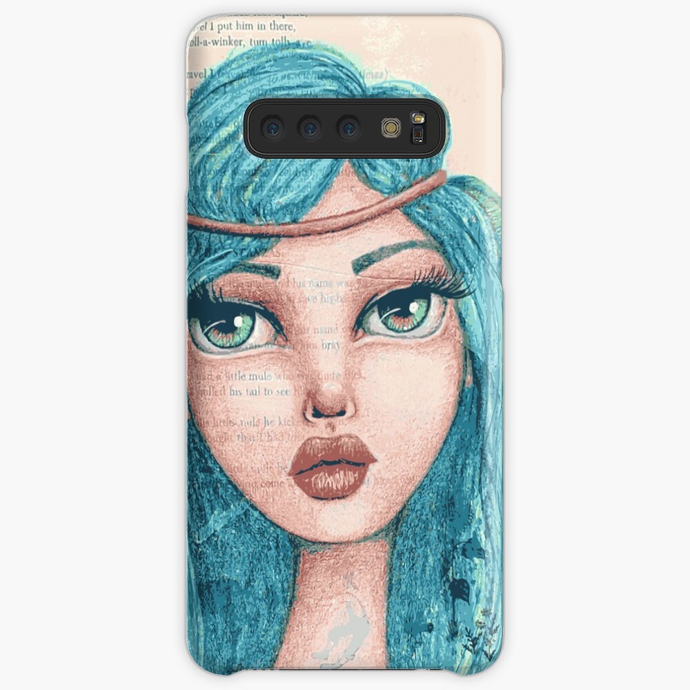 Feathers in Her Hair Case & Skin for Samsung Galaxy