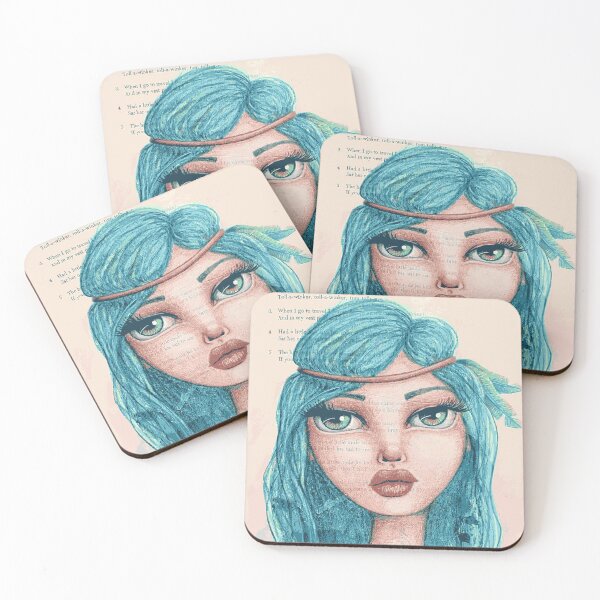 Item preview, Feathers in Her Hair designed and sold by LittleMissTyne.