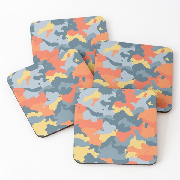 Item preview, Pleasing Soft Colors Camouflage Print designed and sold by BigAl3D.